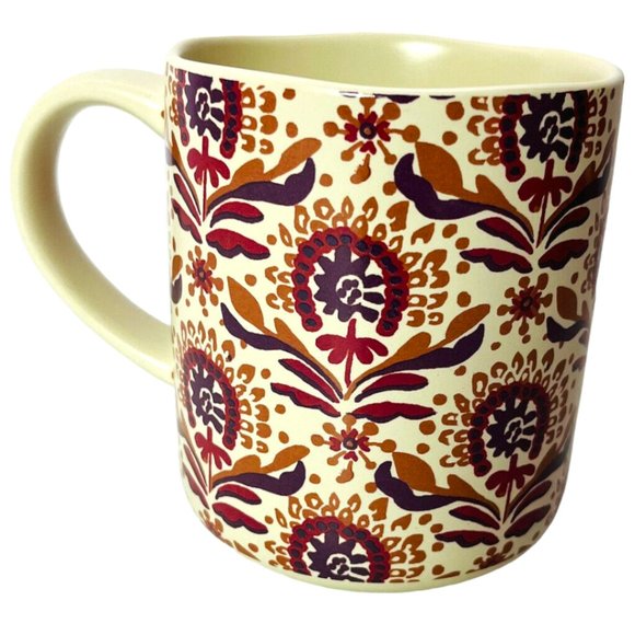 OPALHOUSE Stoneware Mug EUC Target 14 oz Plum Crumble Floral Rare - Picture 5 of 10